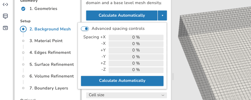 Calculate automatically - Option 2